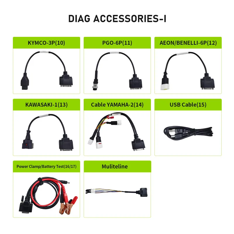 Newest JDiag M100 Pro Motorcycle Diagnostic Tool D87 D88 Function Scanner Simple Version Multi-Language For Brand Motorcycle