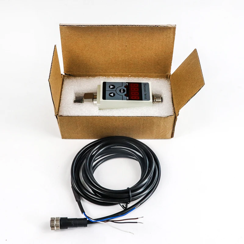 PNP NPN Sensor Pressure Controller Digital Display Stainless Steel Two-way Relay