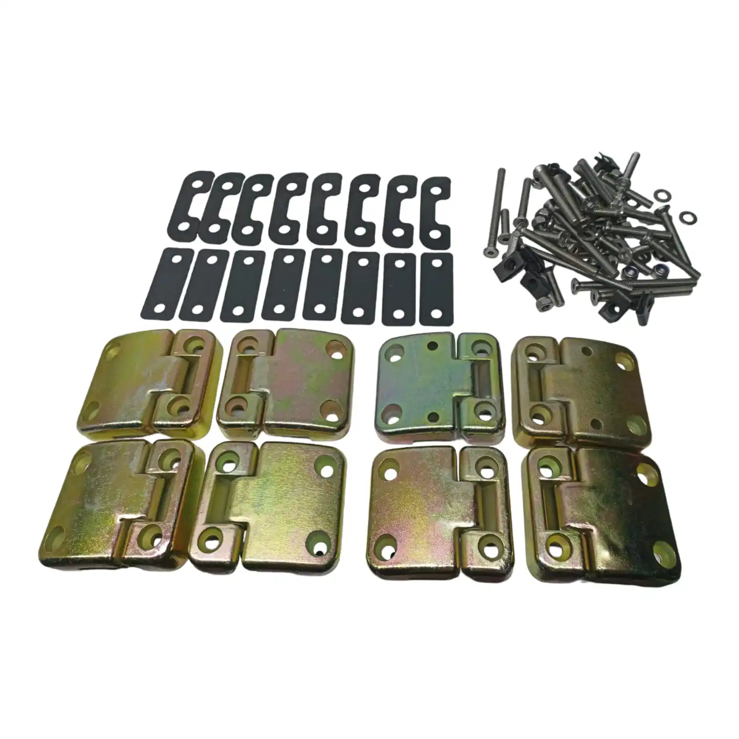 For Land Rover Defender 110 Hinge Set for 4 Doors Hinge Gasket and Stainless Bolt Set 300Tdi