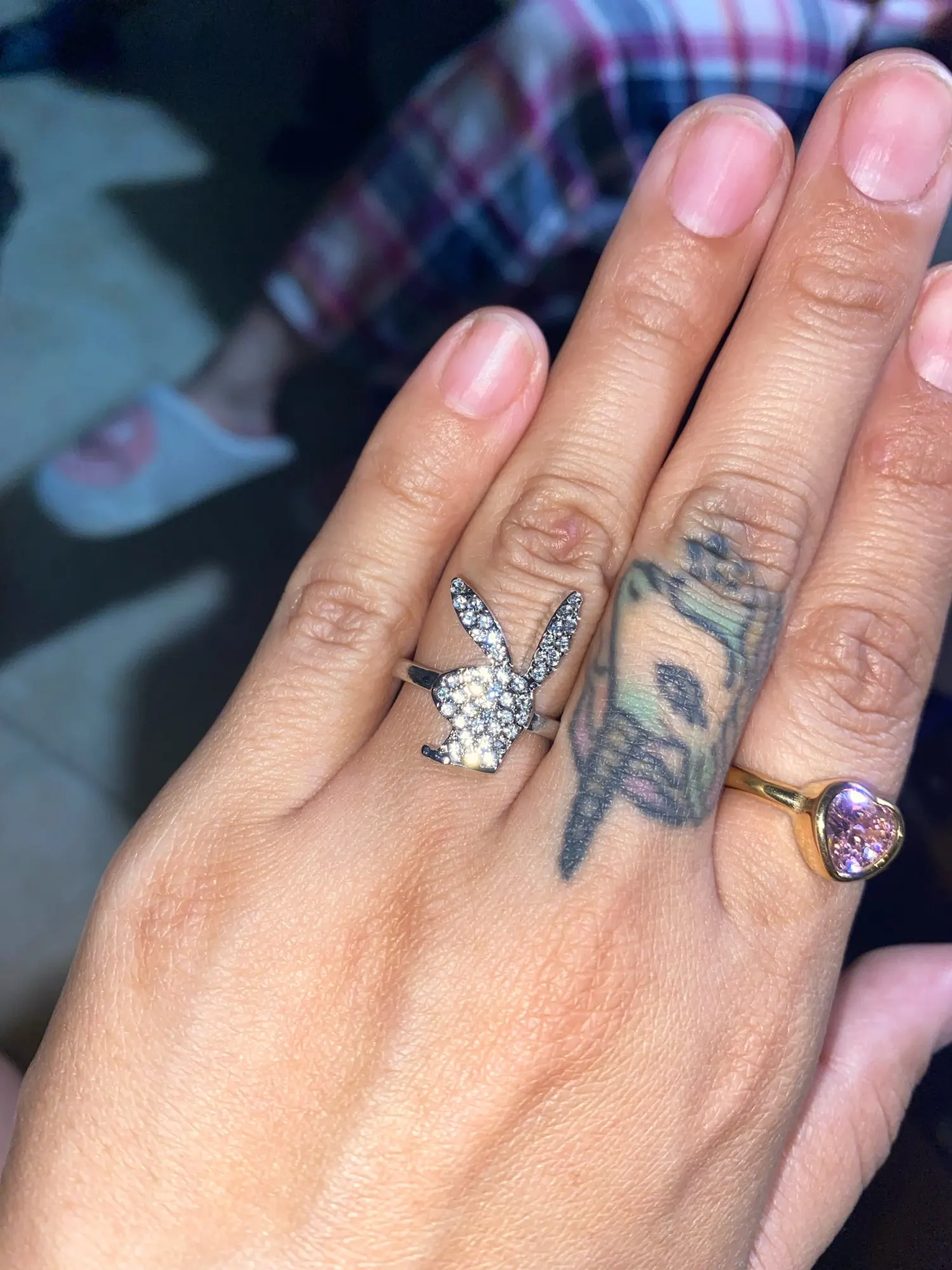 Bunny Bling Adjustable Ring photo review