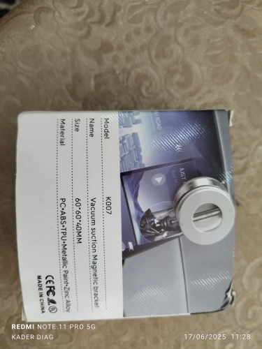 Magnetic Car Phone Holder 360° Rotation Folding With Vacuum Suction Cup For iPhone 12-16 Series Car/Gym/Driving Phone Holder photo review