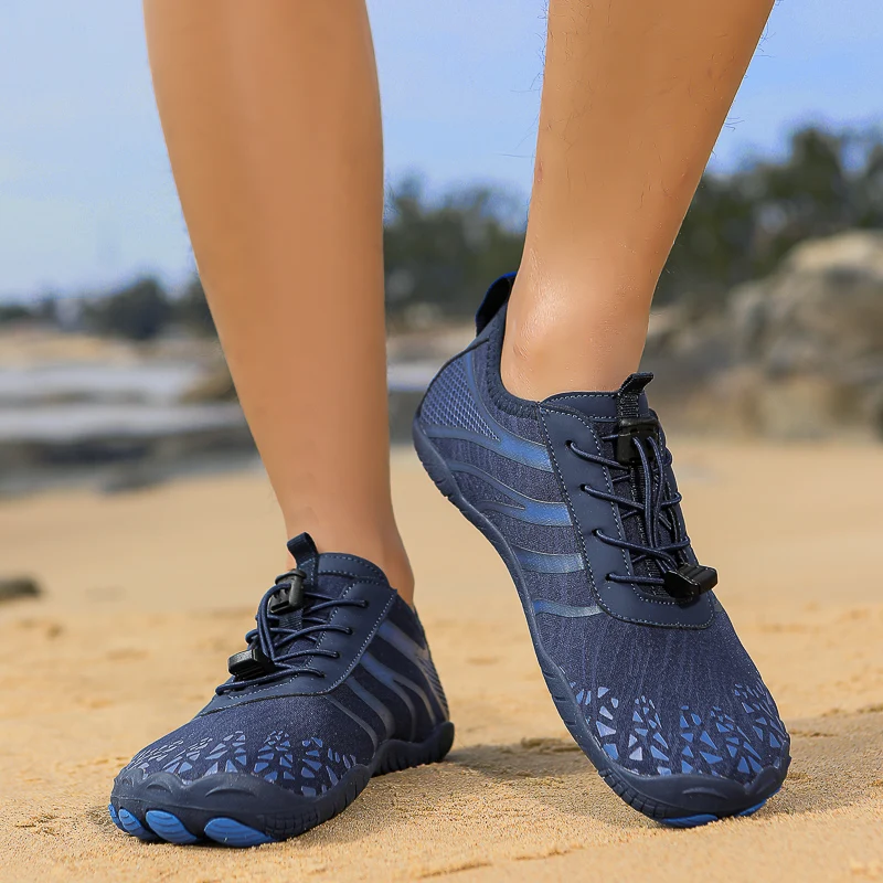 Men Aqua Shoes, Women Barefoot Water Shoes, Quick Dry Beach Sandals, Wading Sneakers, Surfing Boots, Lightweight Size 35-46