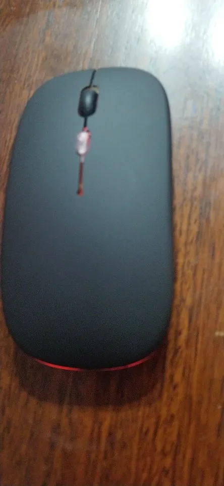 Wireless Bluetooth 2.4GHz RGB Mouse Rechargeable Silent photo review