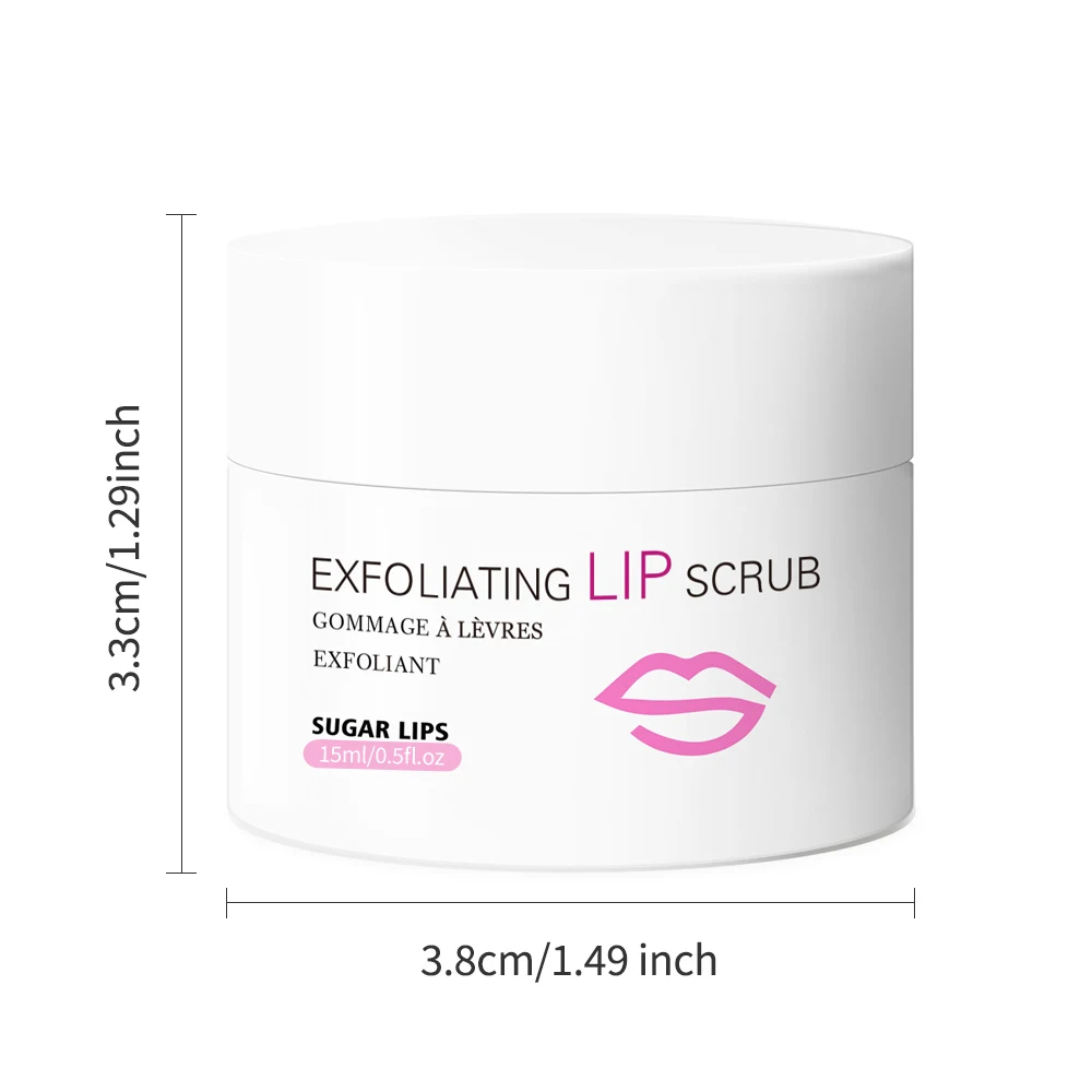 مقشر الشفاه المقشر للبشرة الميتة والترطيب المغذي و...