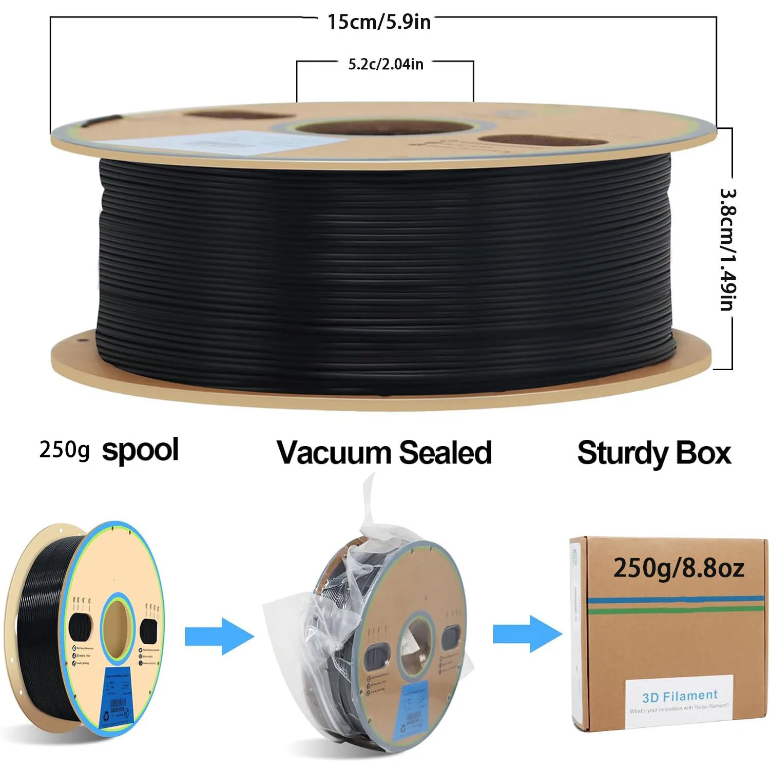 실크 PLA 필라멘트 1.75mm 3D 프린팅 필라멘트 250g 스풀 샤인 실키 샤이니 메탈릭 실크 블랙, 화이트, 골드, 실버, 그린, 레드, 블루