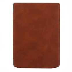 Luxury Leather Folding Case with Magnetic Closure - inkpad 4 (Brown)