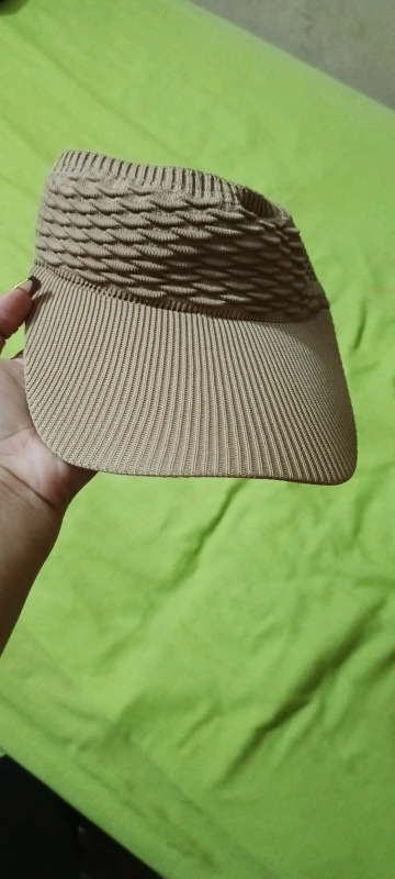 New Women Anti-UV Sun Hats Breathable Adjustable Empty Top Visor Caps for Men Tennis Golf Running Travel Beach Sport Outdoor Hat photo review