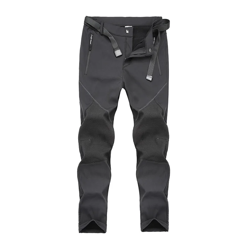 

BoJsd осенне-зимние мужские брюки с мягкой оболочкой и бархатной подкладкой сохраняют тепло водоотталкивающие походные брюки ветрозащитные износостойкие дышащие