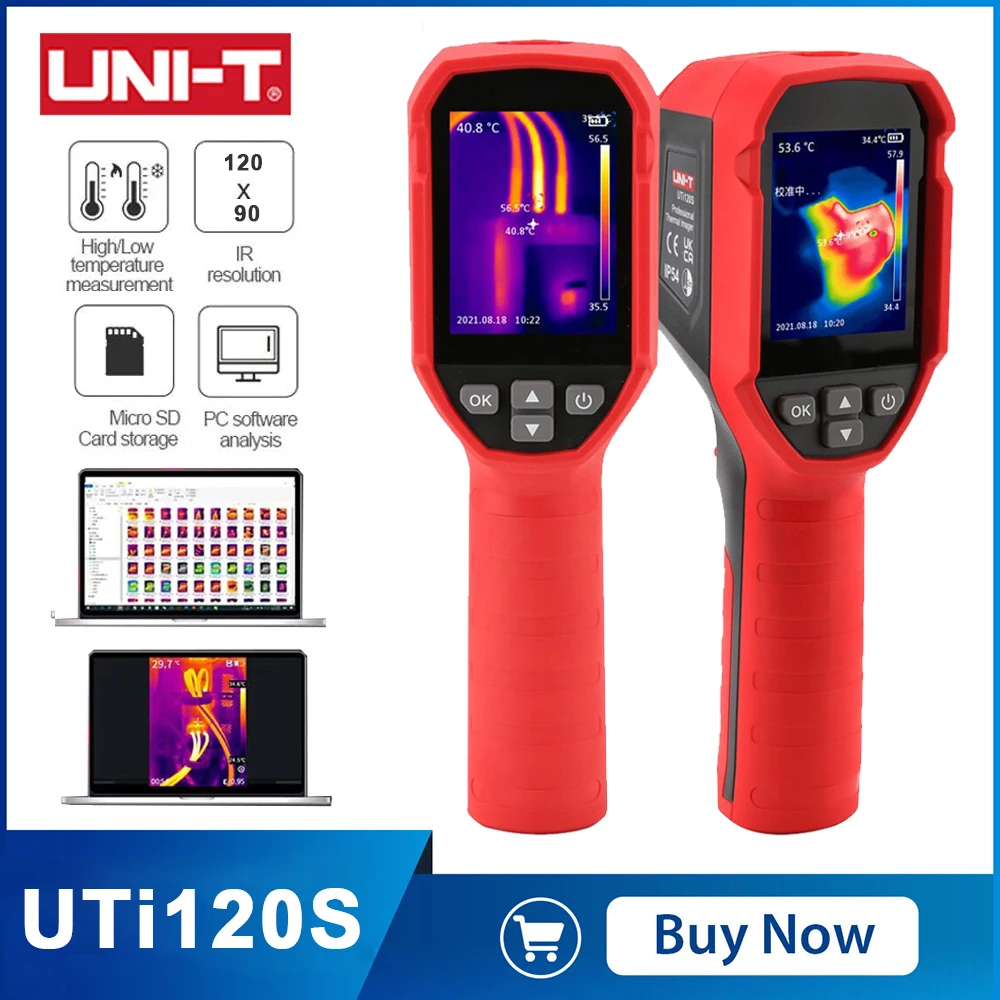Unit Uti120s Thermal Camera Infrared Thermal Imager Ir Imaging Pcb