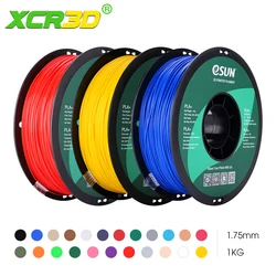 ESUN PLA Plus 3D Printer Filament 1KG 1.75mm +/- 0.03mm 3D Plastic Printing Eco-friendly Material For FDM Reprap 3D Printers