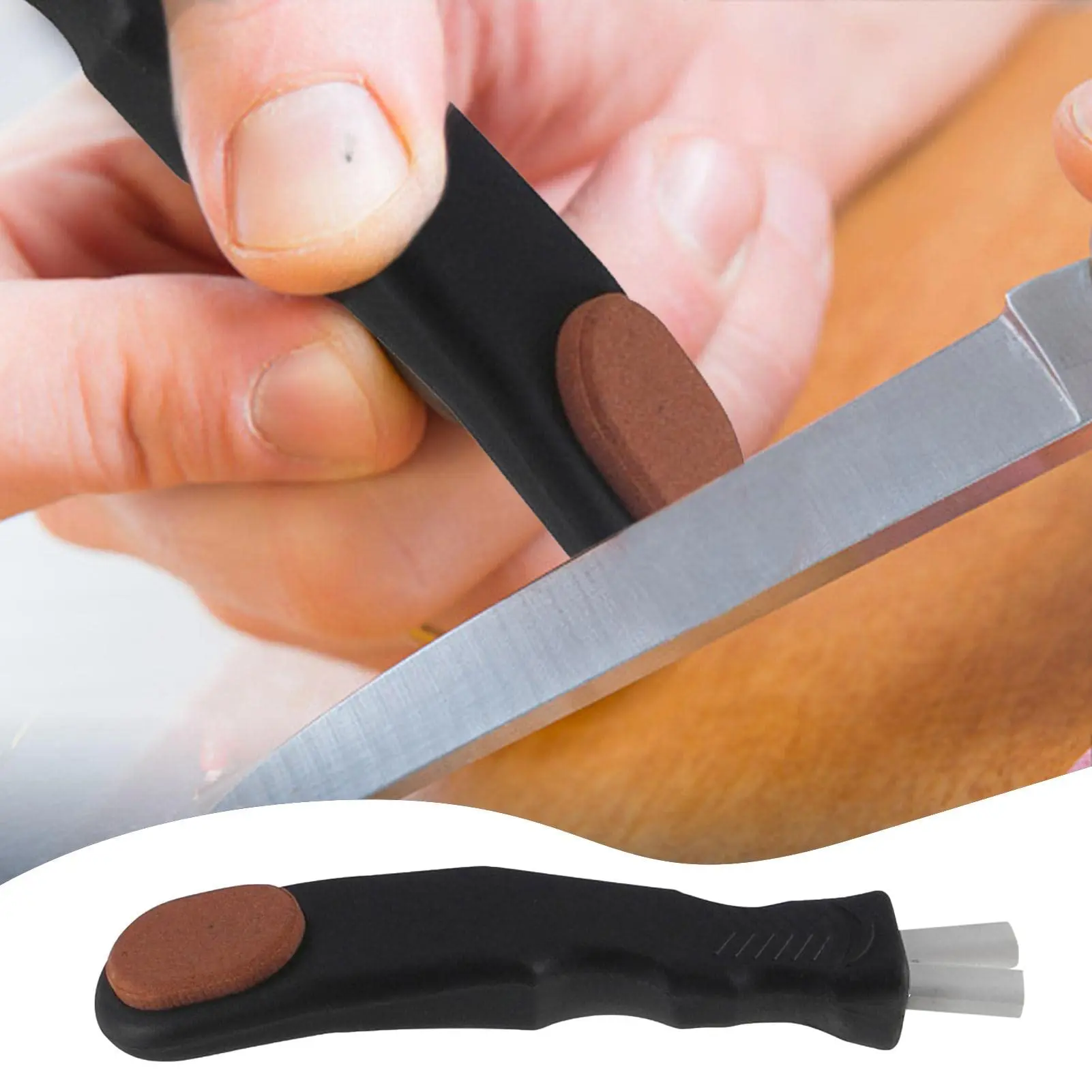 

Re-Edger Ice Skate Sharpener - Ice Skate Sharpening Tool, Whetstone Tool for Grinding and Repairing Ice Hockey Skates =