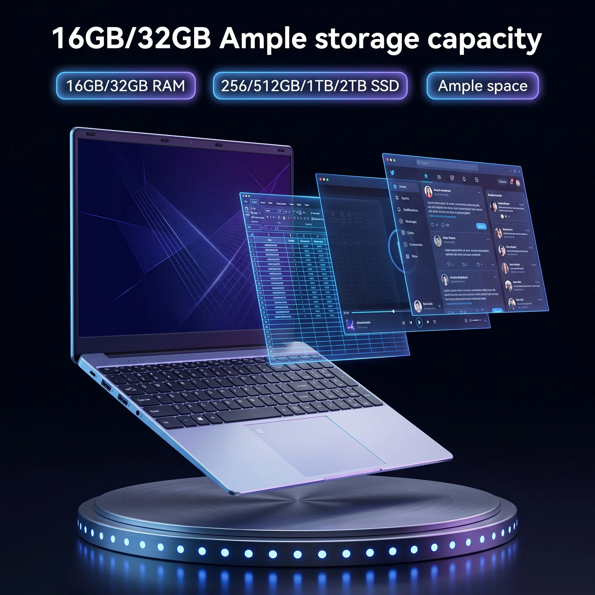 15.6" Global Ultra Slim Laptop Intel Core I9-9900 32Gb Ram 2Tb Ssd 1080P Fhd Windows 11 High-Performance Portable Notebook Computer