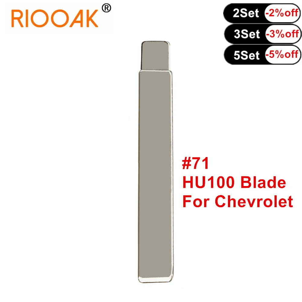 10pcs Flip KD Remote HU100 #71 Key Blade Buick Excelle GT Chevrolet CRUZE Cadillac Opel key case car key shell car remote key car key key shell