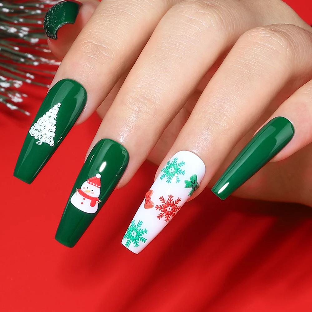 Festive Nail Art Natal Ideas