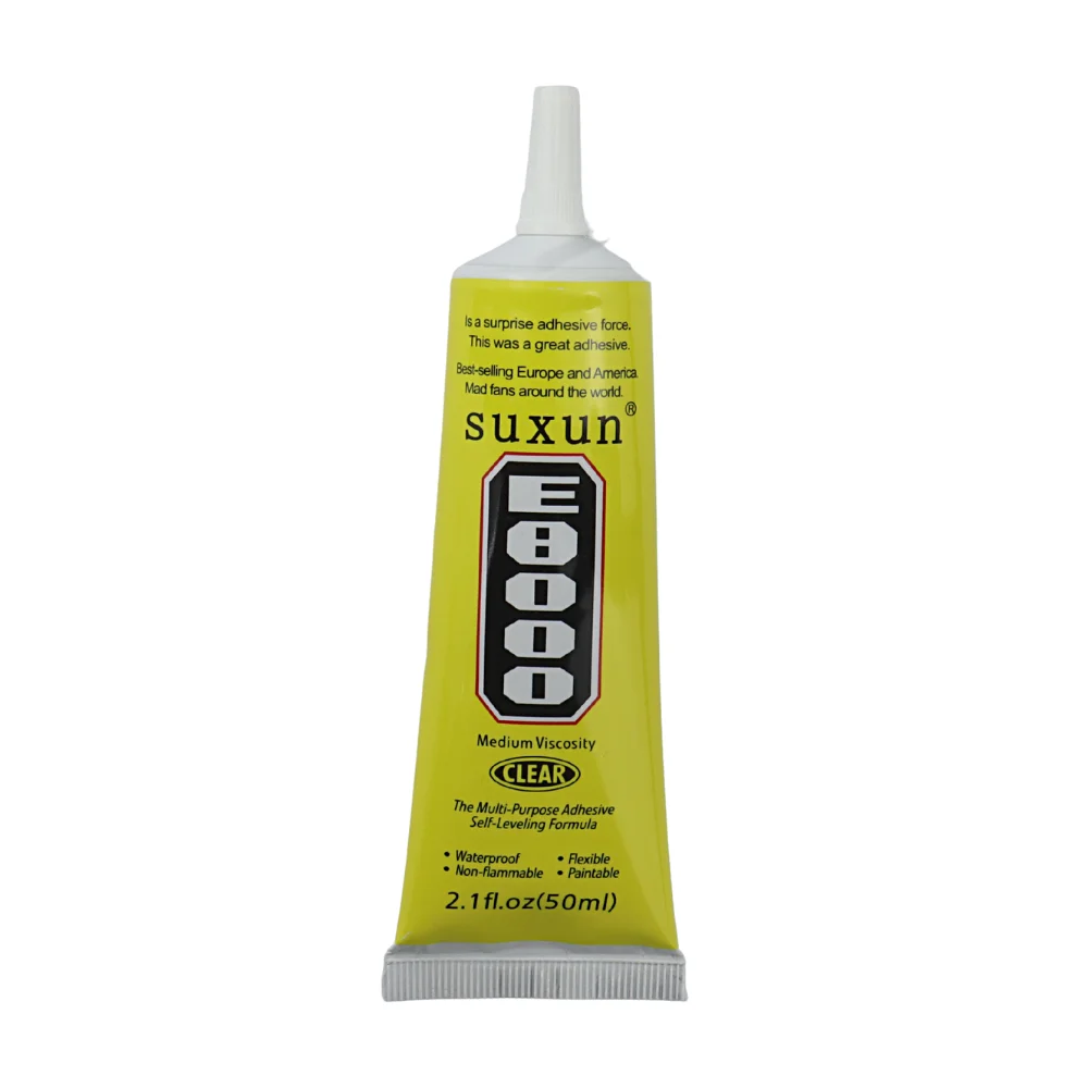 Multipurpose E8000 50mL Transparent Adhesive Strong Glue