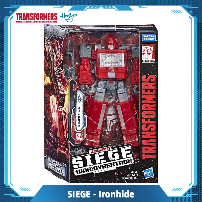 Novità Transformers Generations War For Cybertron Siege Deluxe Class Ironhide Wfc-S21 Gift Toys E3538