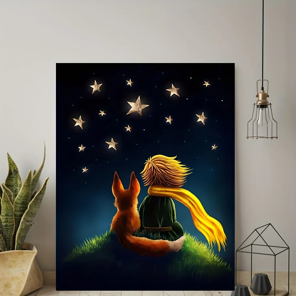 

Vintage Cute Room Canvas Painting Wall Art Poster Printmaking Home Decor and Wall Printed Living Room Children's Room Decoration