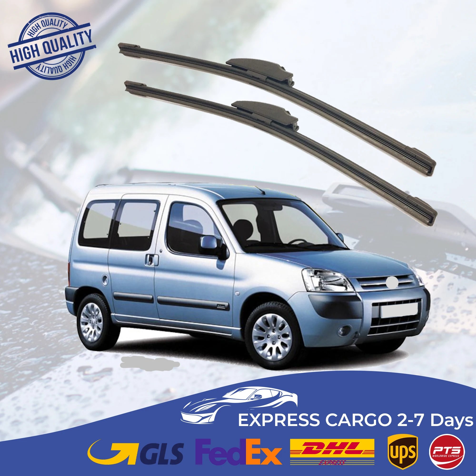 

Car Wiper Blade For Citroen Berlingo 2002 2003 2004 2005 2006 2007 Auto Windscreen Windshield Wipers Blades Window Wash Front