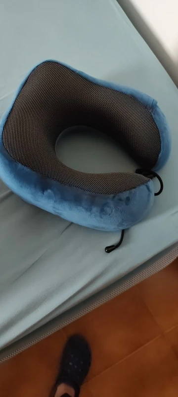 U Shaped Memory Foam Neck Pillows Soft Travel Pillow Massage Neck Pillow photo review