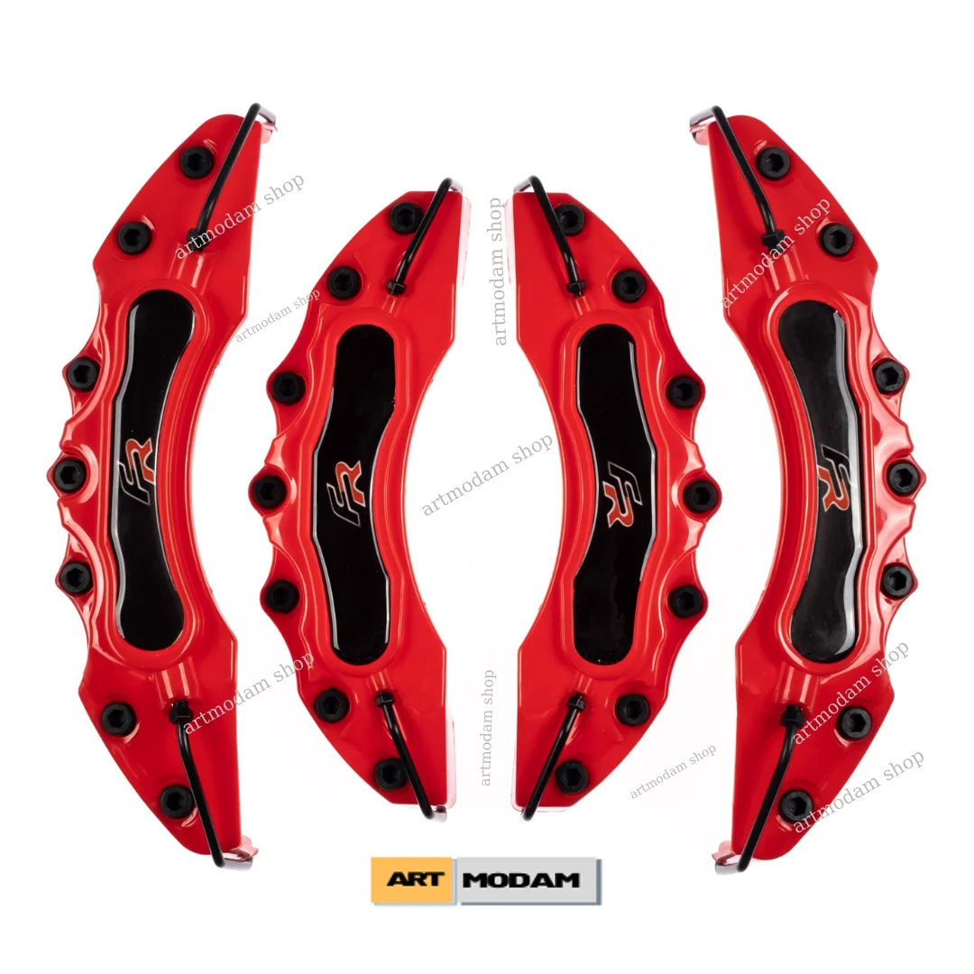 

For SEAT FR Caliper Cover 4 Pcs. Red Blue Yellow Accessory Brake System Brake Caliper and Brake Assistant for Automobile