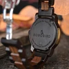 Men's Quartz Watch Simple Fashion New Couple Wooden Watch BOBOBIRD Top Brand Timepieces Week Date Display Custom Unique Gift Box 4