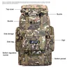 Outdoor Bag Camping Waterproof Bag training Equipment Backpack 70L Large Capacity Mountaineering 3D Backpack Camping Tactical 5