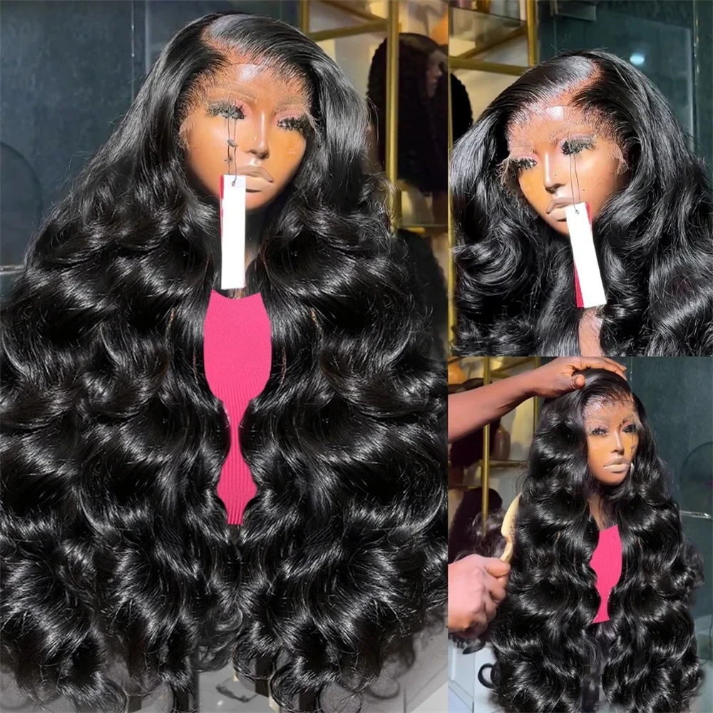 30 32 Inch Body Wave Lace Front Transparent 13x4 13x6 Full Lace