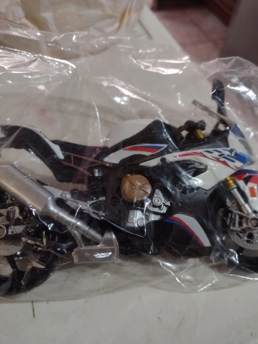 1/12 BMW S1000RR Motorcycle Toy 1:12 RMZ City Diecast Metal Racing Model Super Sport Miniature Collection Gift For Boy Children photo review