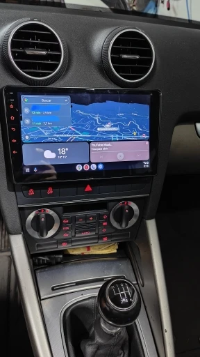 Radio navigation Audi A3 8P 2003 - 2013 Android Auto Carplay