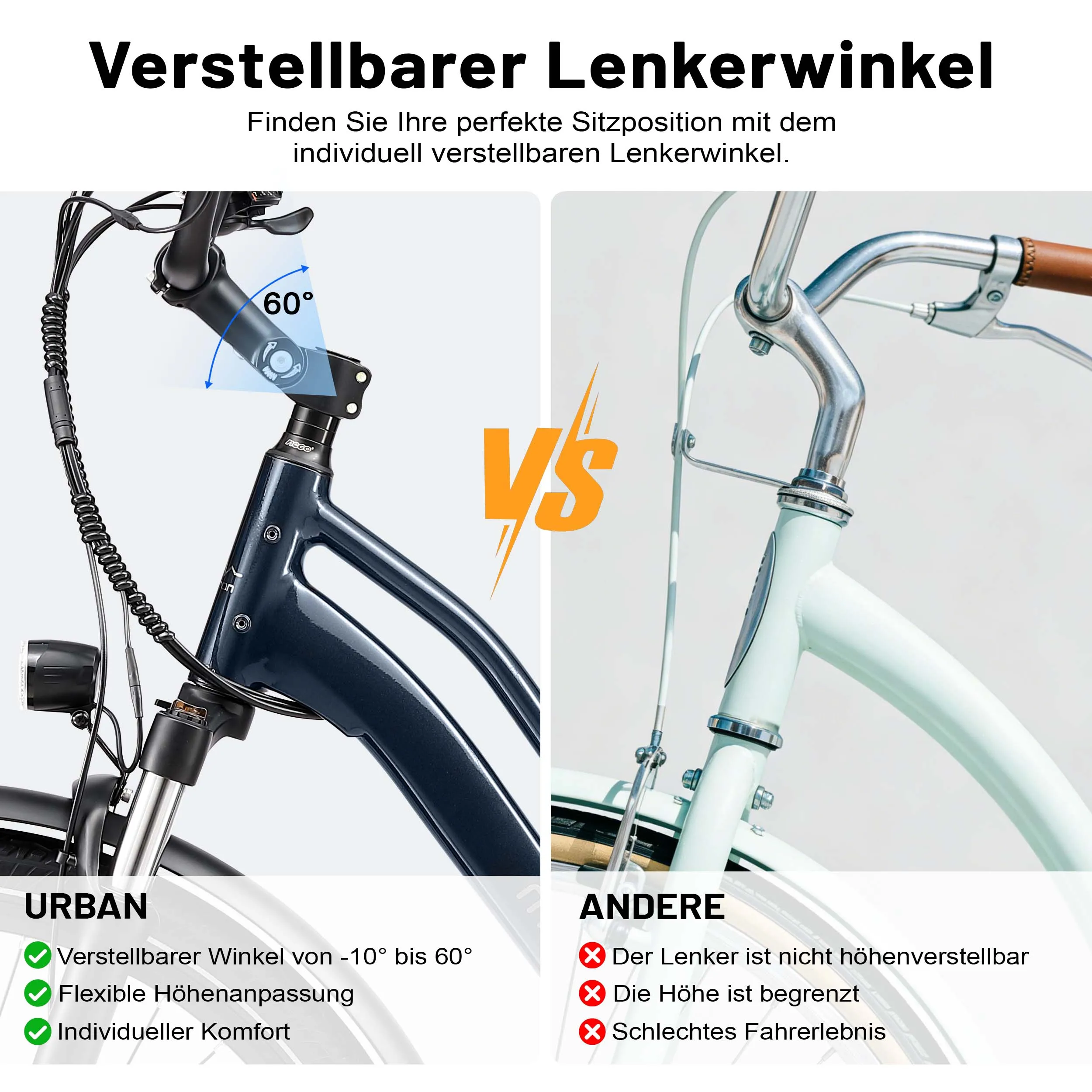 Sinaopus City E-Bike für Damen & Herren 36V 12,8AH Pedelec Unisex 700C Fahrrad 70 km Urban Erwachsenen-Elektrofahrrad – Detail 6