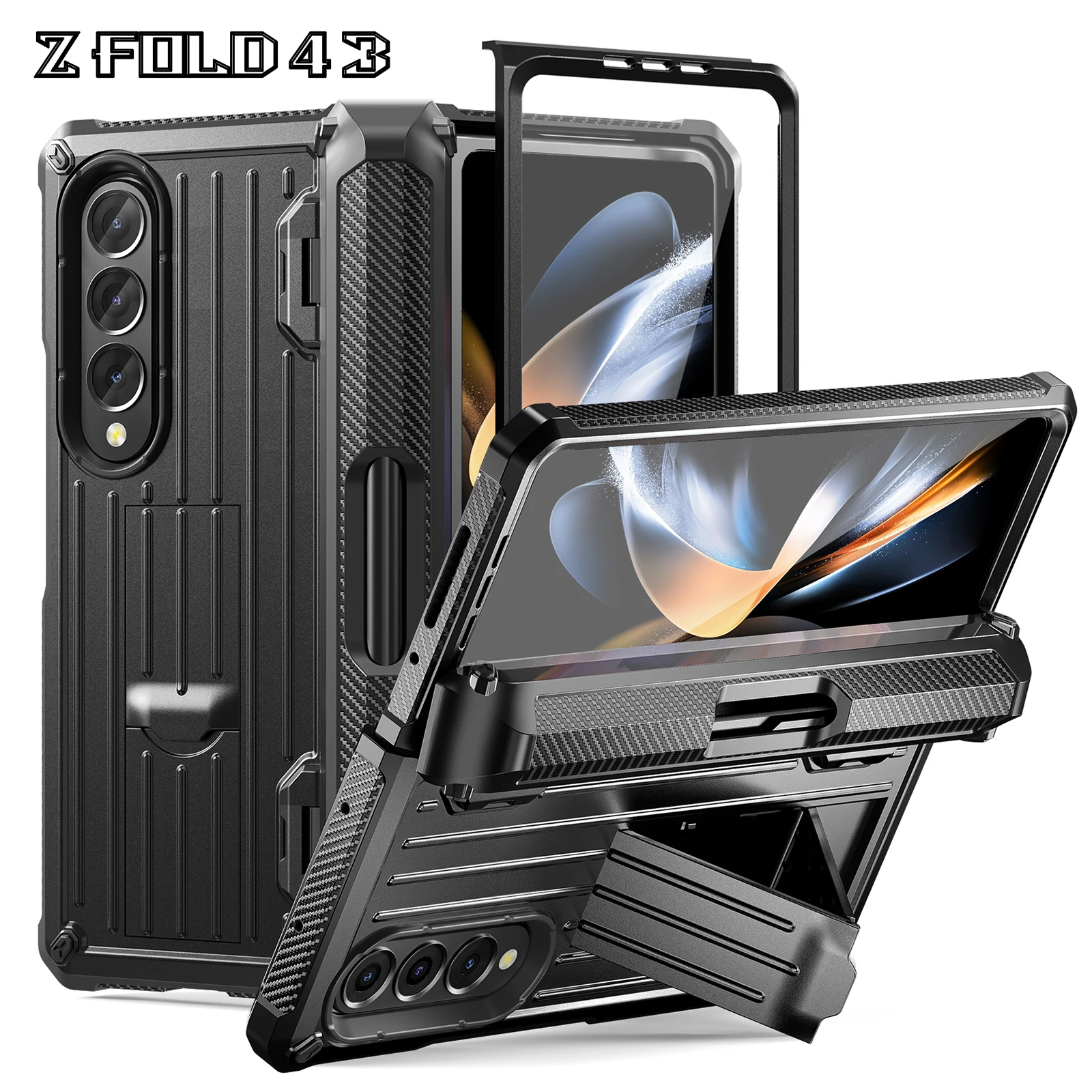 Samsung Galaxy Z Fold 4, Z Fold 3 LV Raindrop Design Case Z Flip 3
