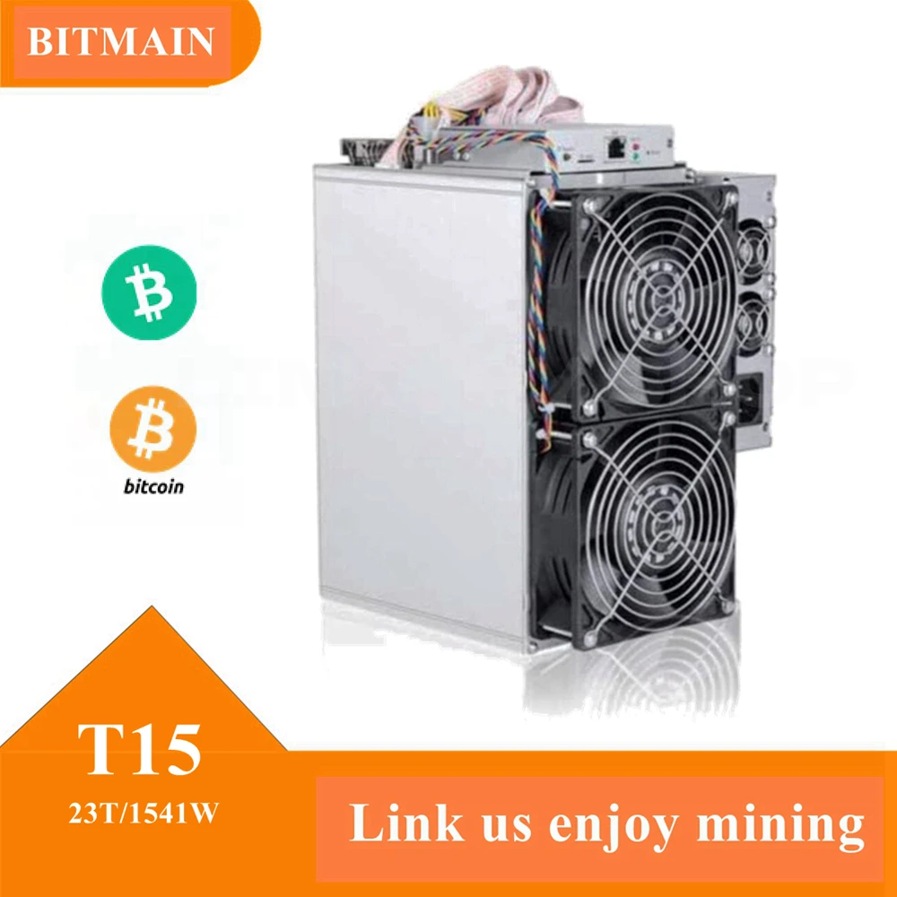 

Лучший способ сэкономить на подогреве, обновление или б/у Биткоин-Майнер AntMiner T15 23T с блоком питания 1541 Вт, быстрая оплата