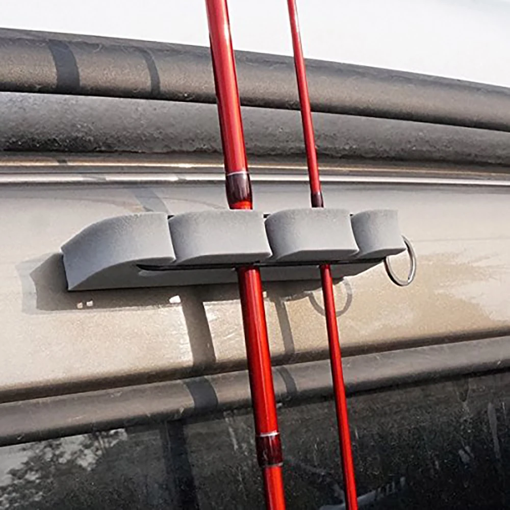 Aventik Magnetic Rod Holders Combo Pack 2 designs 1 Pack Magnetic Power Safe Holding Steel Body