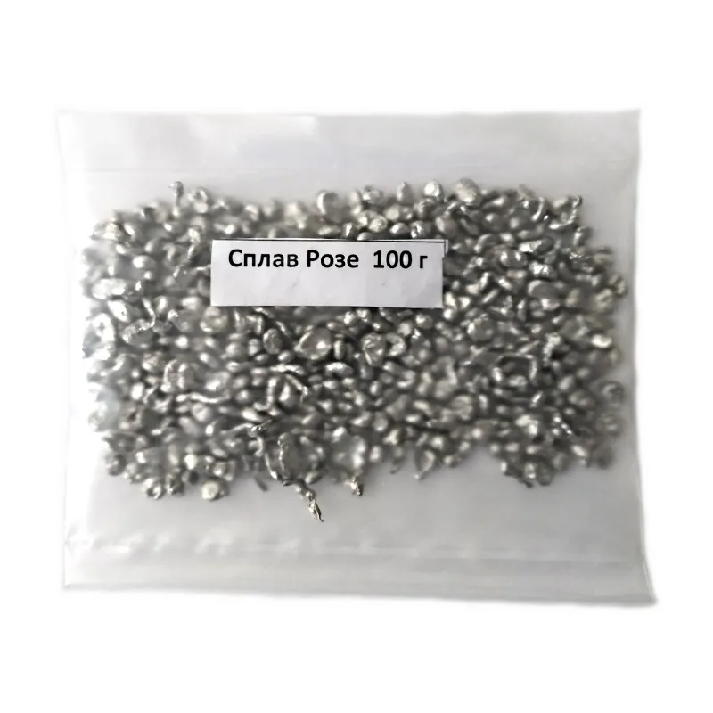 Rose Alloy For Soldering 100 G 100g , Alloy Rose For Soldering 100 G