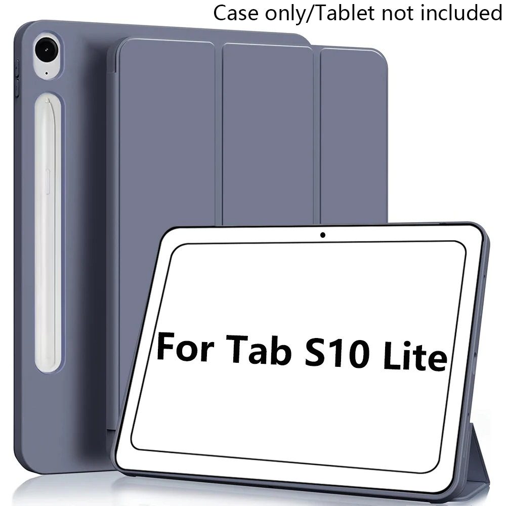 Premium Trifold Stand Folio Cover with Soft TPU Back