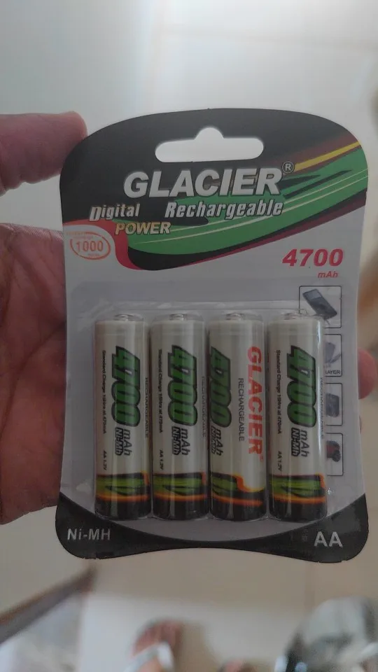 4 Pilha AA Recarregavel 4700mAh - Neverdie Store photo review