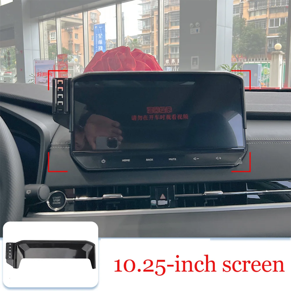 Car Mobile Phone Holder for Mitsubishi Outlander 4 PHEV ~ GPS Cell Clip Stand Sticker Support Tray Accessories iPhone