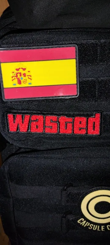 Wasted Gaming Embroidered Patch photo review