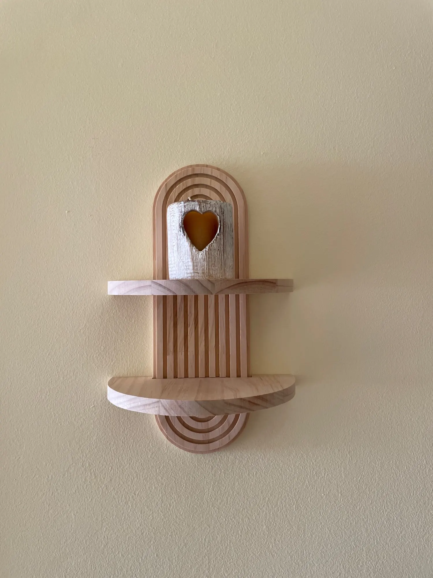 Boho wall mounted shelf photo review