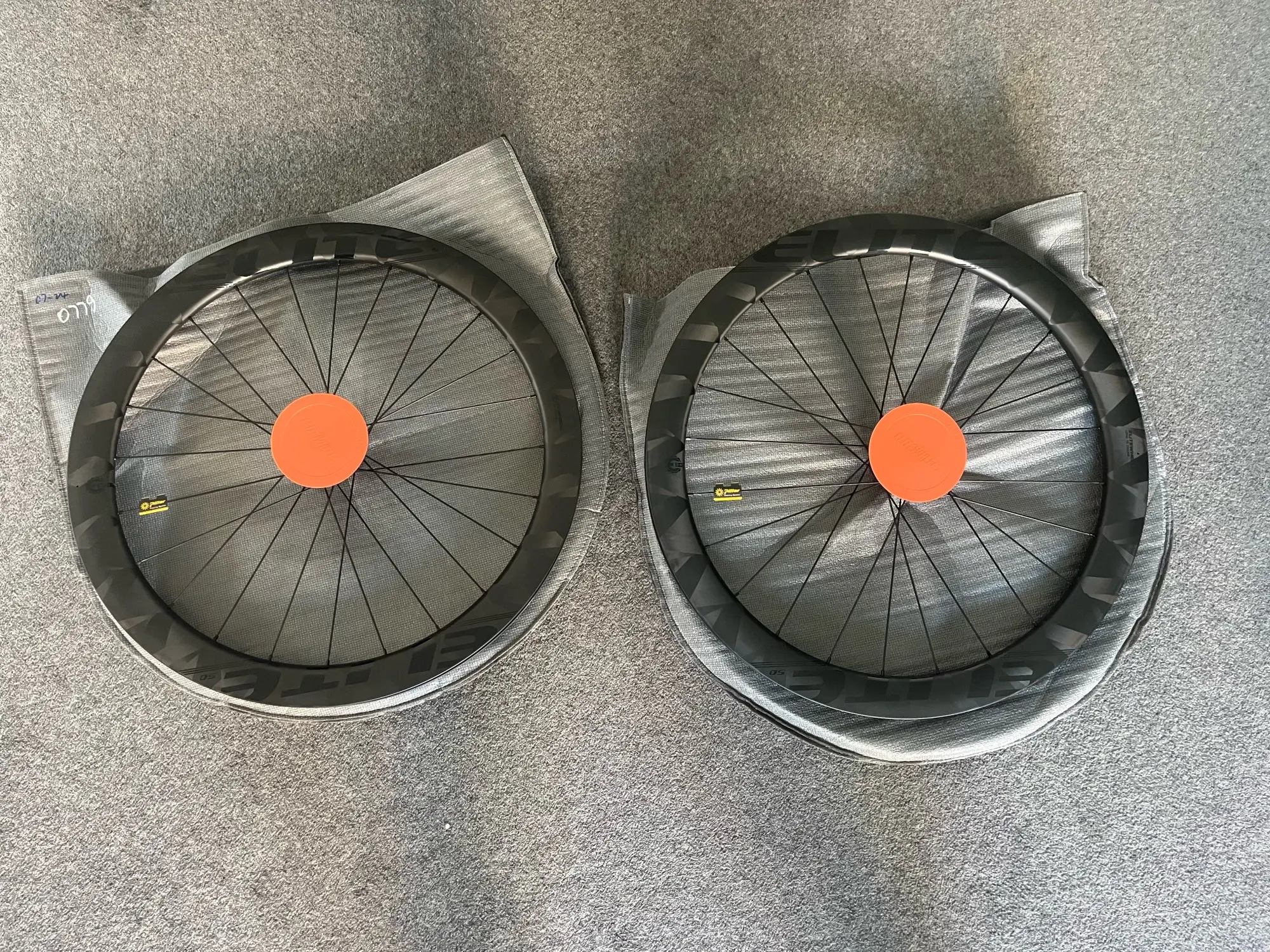 ELITEWHEELS ENT X WEAVE Carbon Wheelset Road Disc Brake Wheels