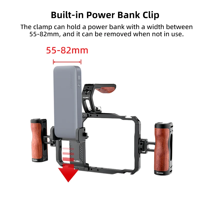 Mobile Smartphone Video Rig Gimbal Hand Stabilizer For Cell Phone Cage Film and Television Shooting Cradle Small camera gimbal stabilizer