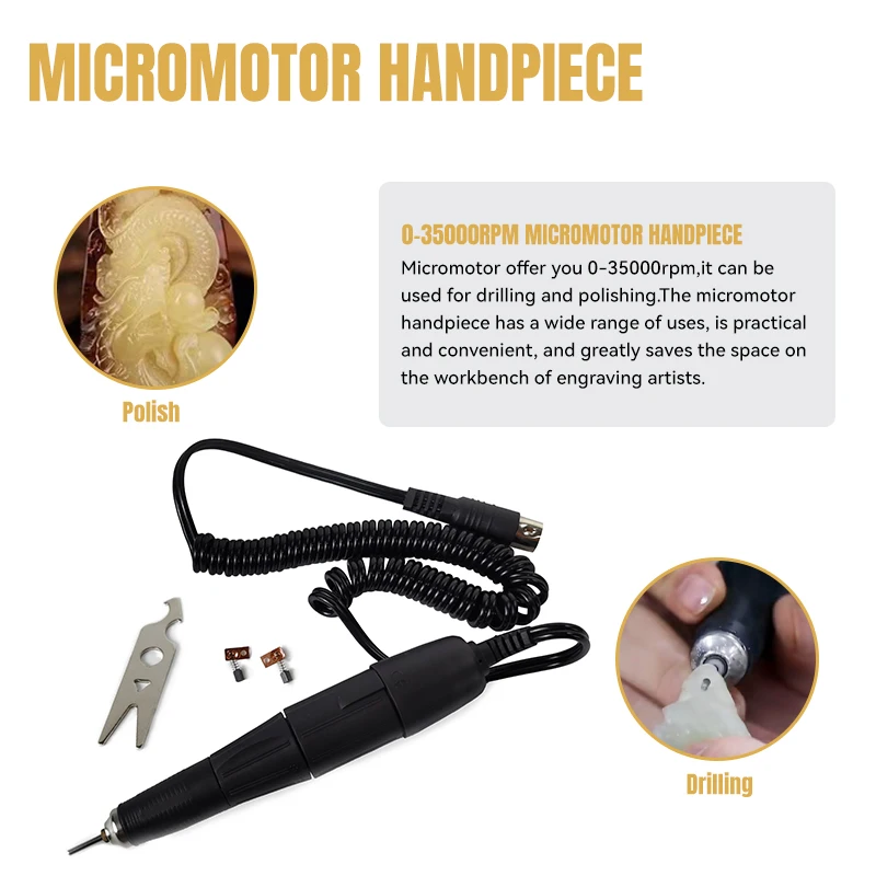 KATWAY Air-free Art Penumatic Impact Engraving Machine No Air Metal Steel Jewelry Making Tool Silver Hand Stone Gold HH-AT02