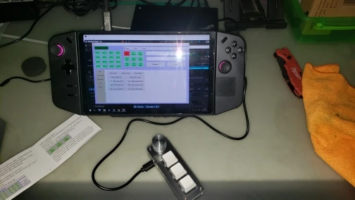 Mini Macro Mechanical Keyboard RGB with 3 Photoshop Keys photo review