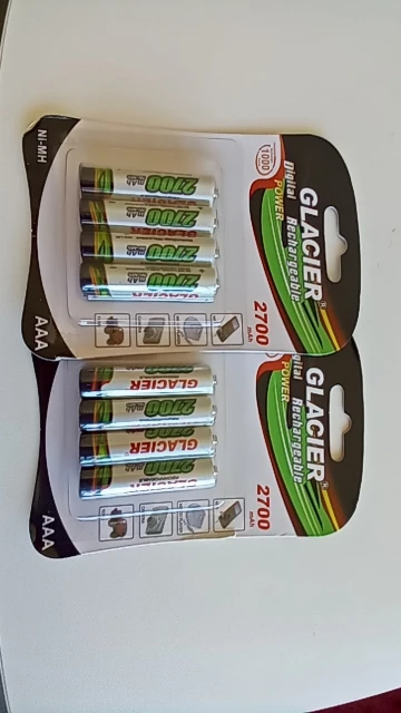 4 Pilhas Recarregável AAA 2700 No Blister Ideal Para Varios Aparelho recarregavel photo review