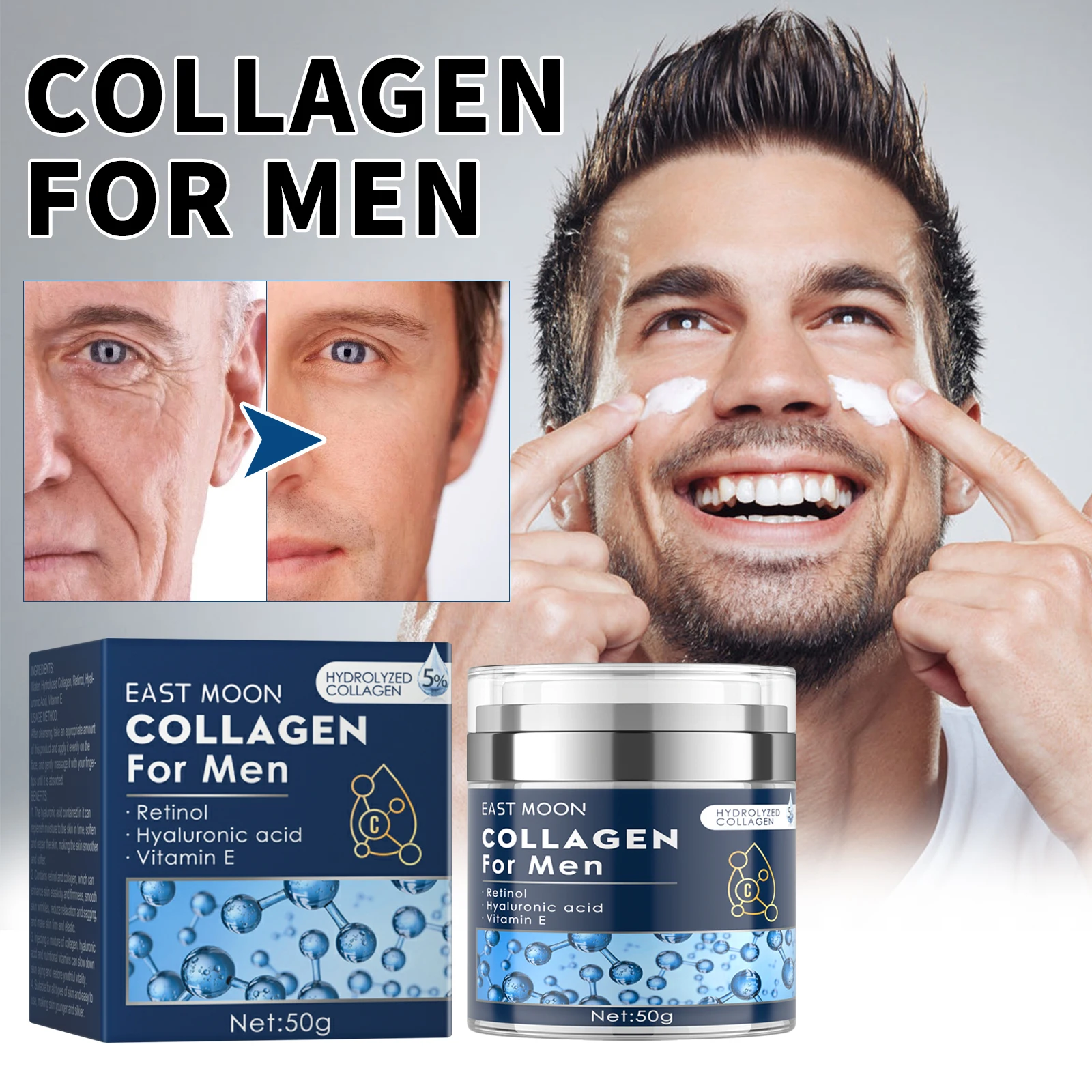 East Moon Men's Collagen Cream 6