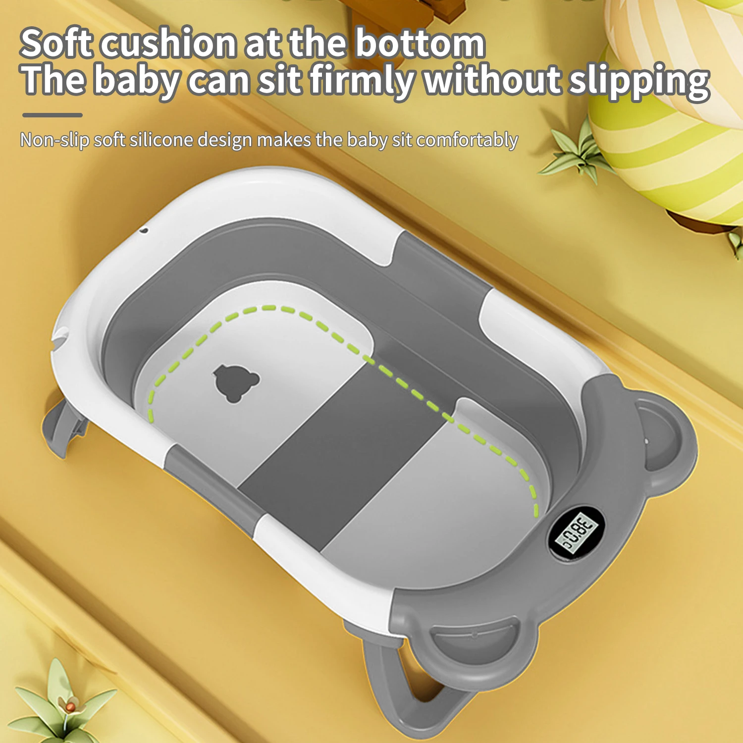 Non-slip legs stability
