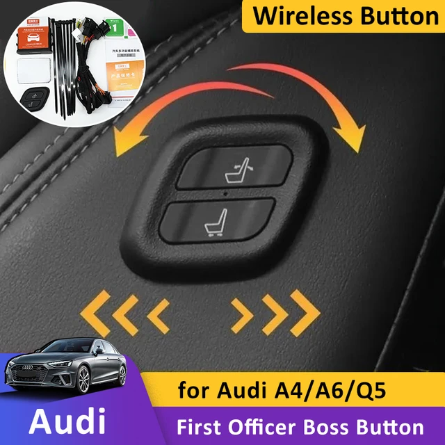 Bouton De Siège D'alimentation Sans Fil Côté Passager, Module Réglable Pour  Audi A4 A6 Q5 Sq5 2013 – 2022 B9 C8 8r Pour Accessoires Audi - Auto  Attaches Et Clip - AliExpress