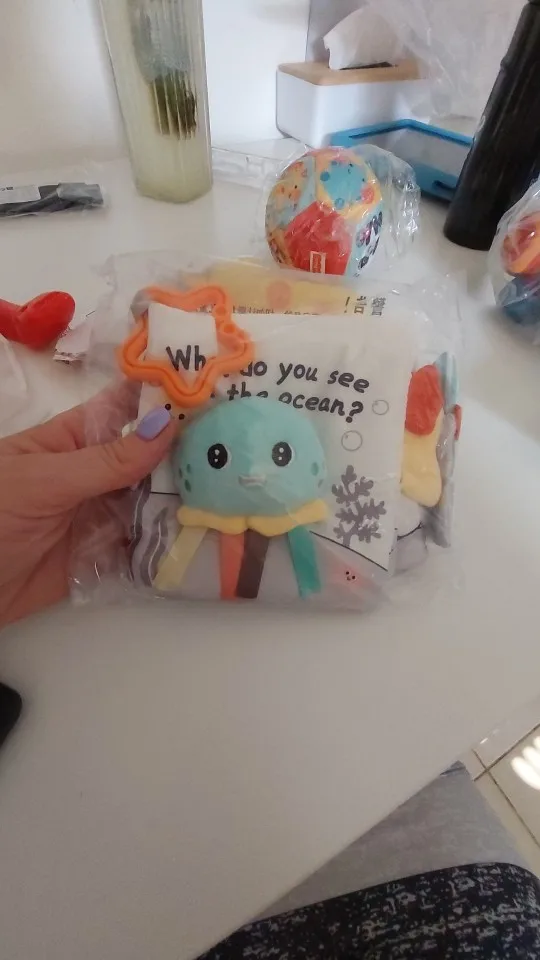 Cloth Sensory Book – Tails & Tales Animals