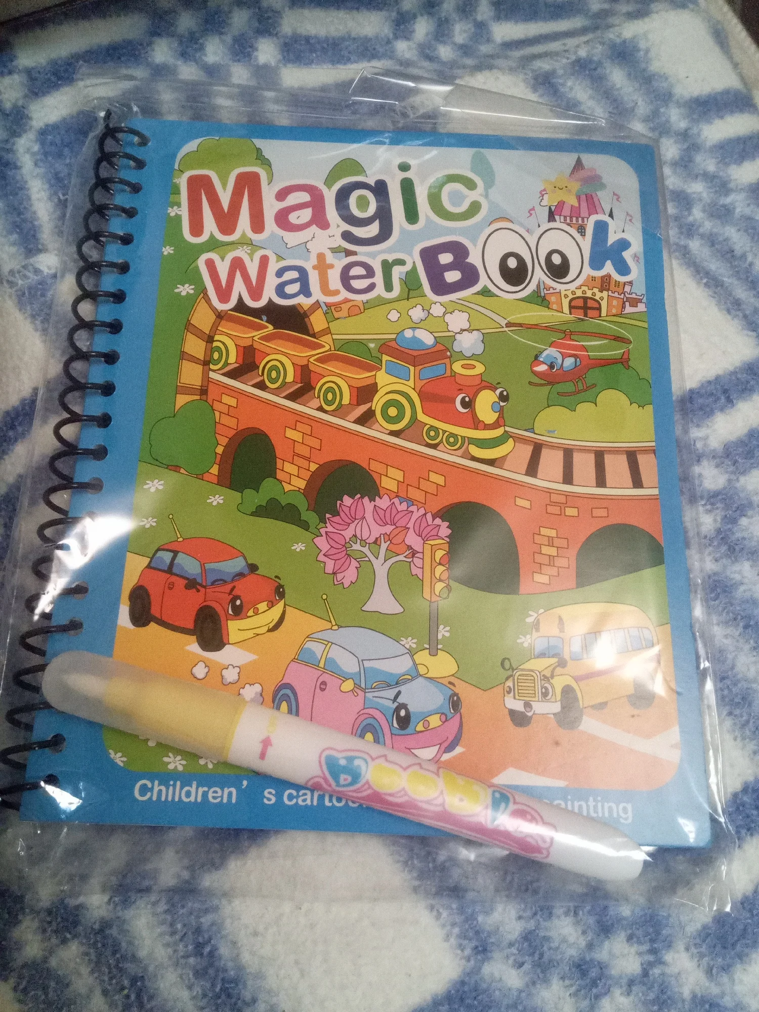 Magical Water Painting Book 🎨 (Set of 4) photo review