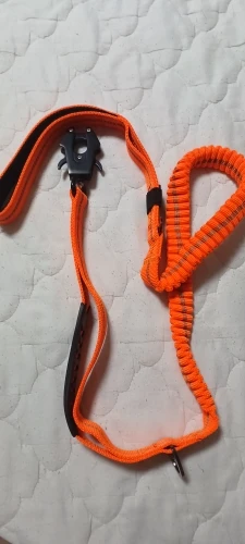 Tactical Paw Patrol: Reflective Bungee Dog Leash with Shock Absorption and Seatbelt Attachment for Large Dogs photo review